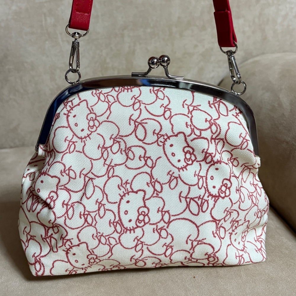 Hello Kitty Red and White Mini Bag